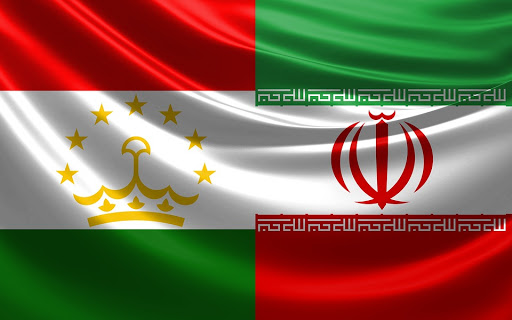 پرچم ایران وتاجیکستان